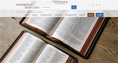 Desktop Screenshot of evangelicalbible.com